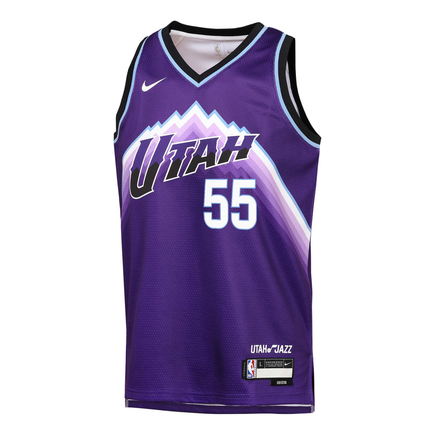 Utah Jazz Nike Replica Icon Edition Swingman Jersey - Purple - John Konchar - Youth