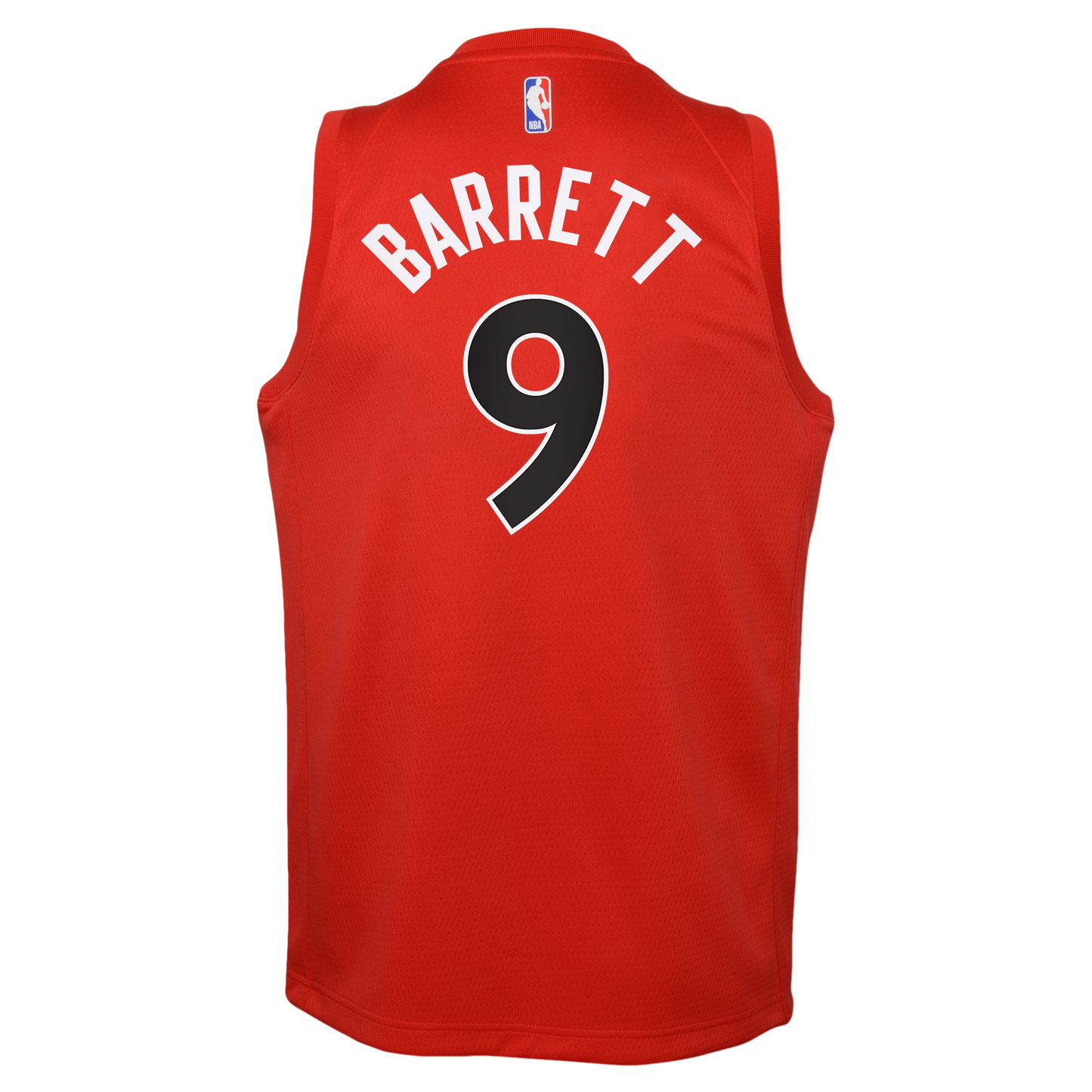 Toronto Raptors Nike Icon Edition Swingman Jersey - Red - RJ Barrett - Youth