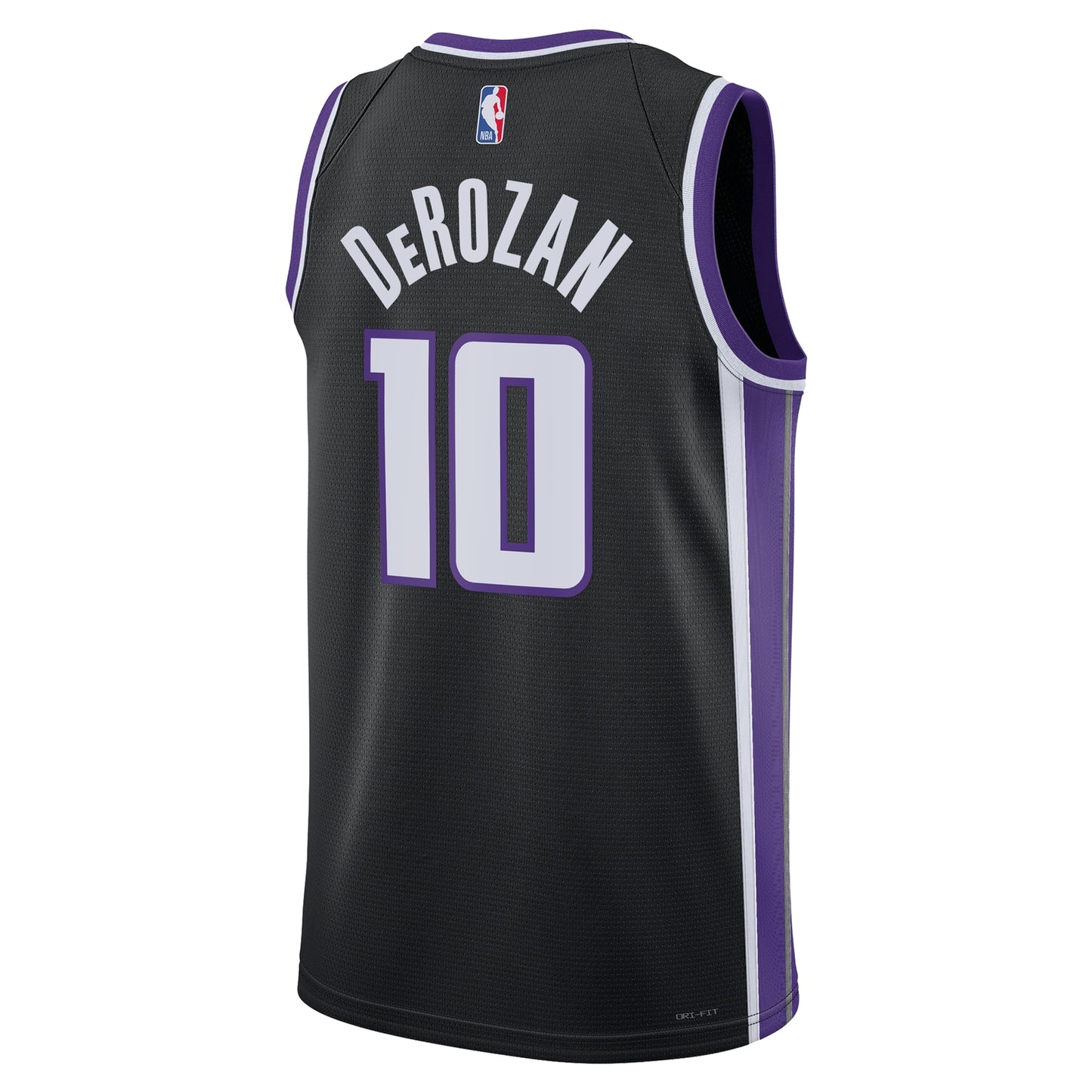 Sacramento Kings Nike Icon Edition Swingman Jersey - Black - DeMar DeRozan - Unisex
