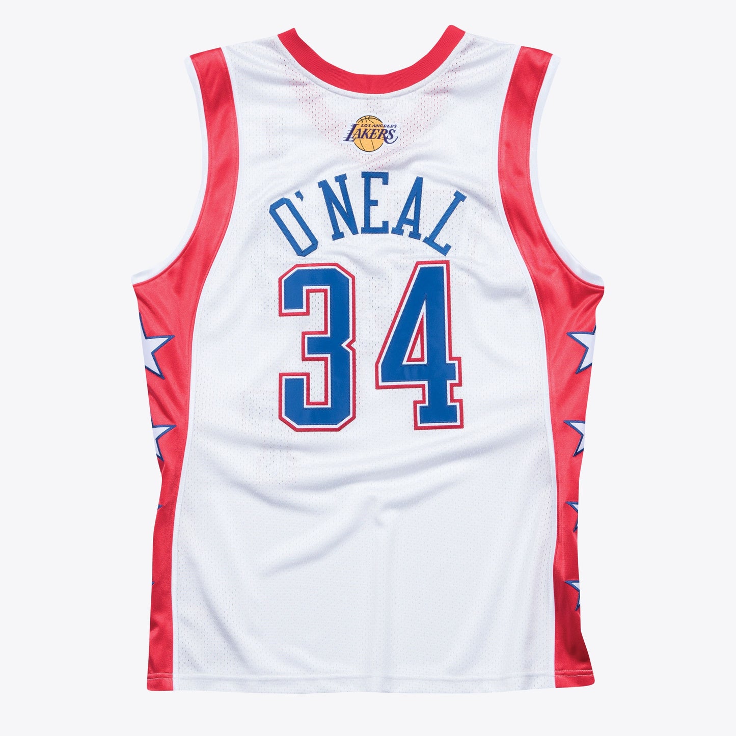 NBA 2004 West Shaquille ONeal Authentic All-Star Jersey By Mitchell & Ness - White - Mens