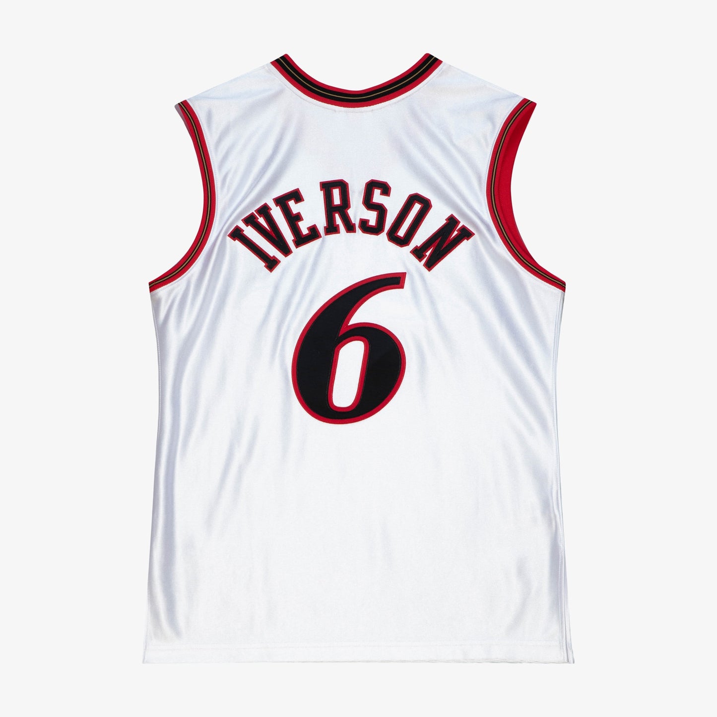 Philadelphia 76ers Mitchell & Ness Allen Iverson 2002 All-Star East Authentic Jersey - White