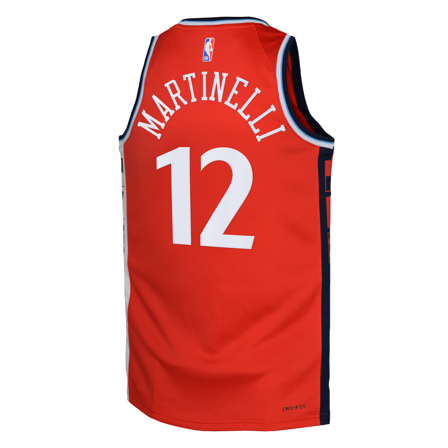 LA Clippers Jordan Brand Statement Edition Swingman Jersey - Red - Nick Martinelli - Youth