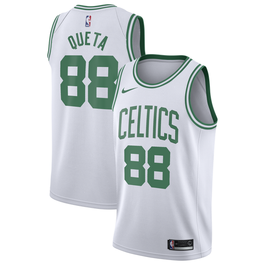 Boston Celtics Nike Association Edition Swingman Jersey - White - Neemias Queta - Youth