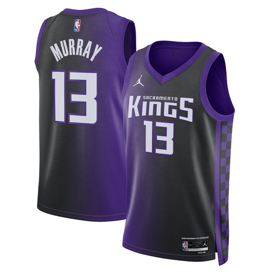 Sacramento Kings Jordan Brand Statement Edition Swingman Jersey - Purple - Keegan Murray - Unisex