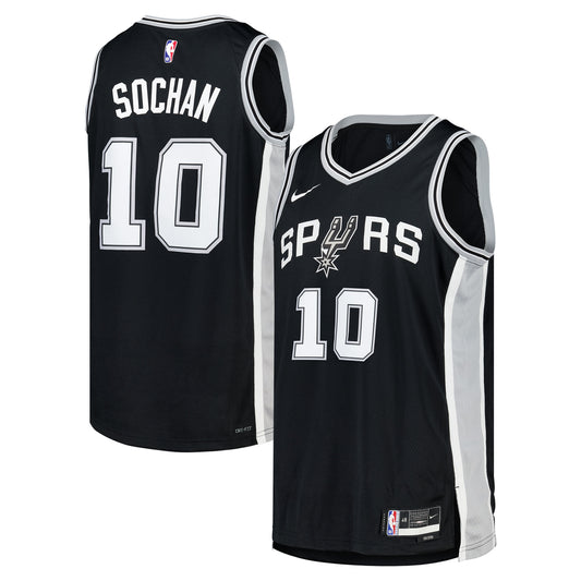 San Antonio Spurs Nike Icon Jersey - Jeremy Sochan- Unisex