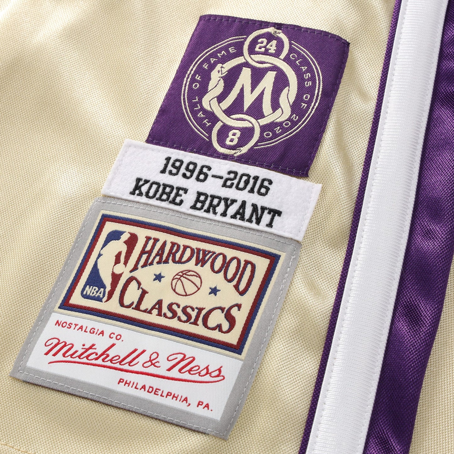 Los Angeles Lakers NBA Mitchell & Ness Authentic HOF Jersey - Kobe Bryant