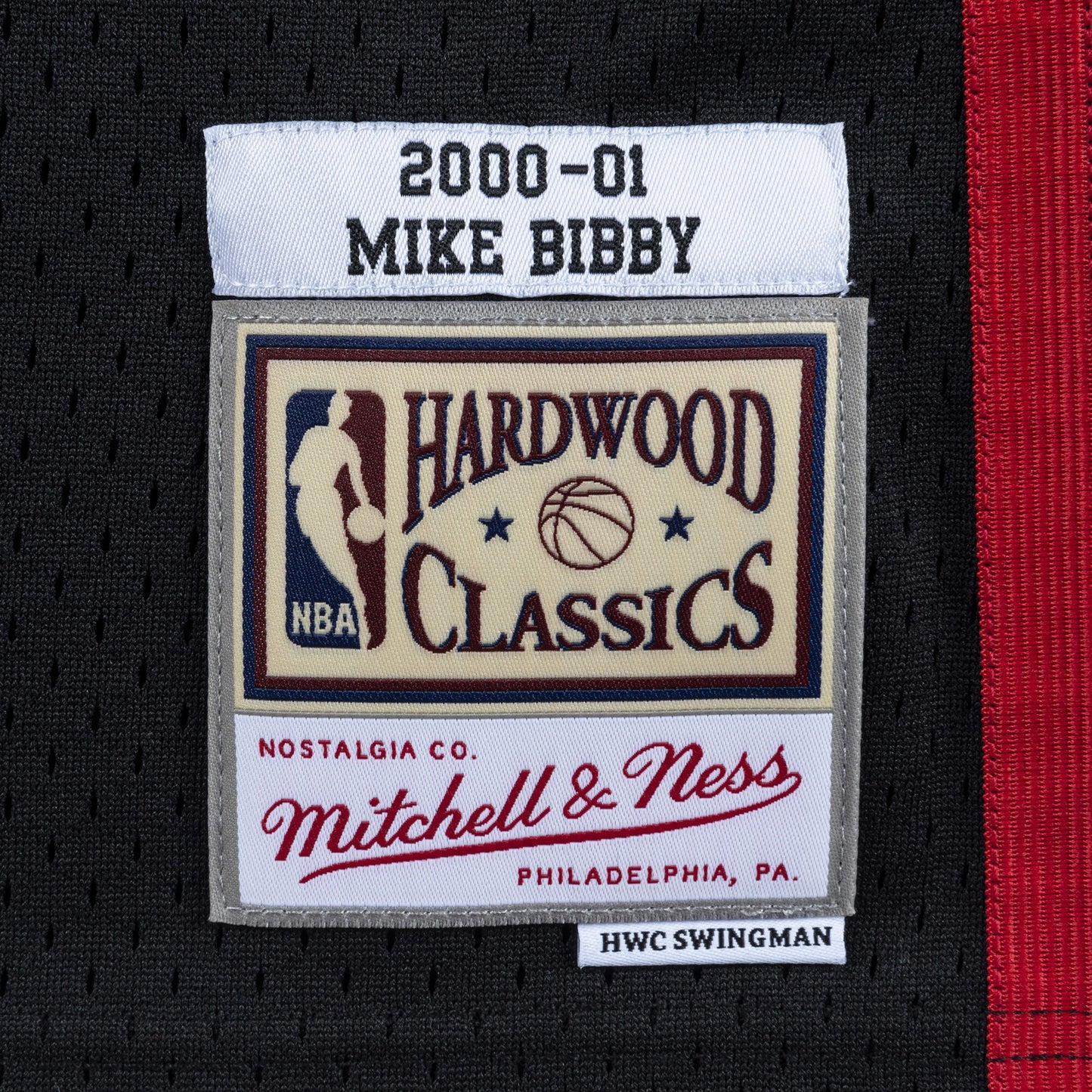Vancouver Grizzlies Mitchell & Ness Mike Bibby 2000 Swingman Authentic Jersey - Black