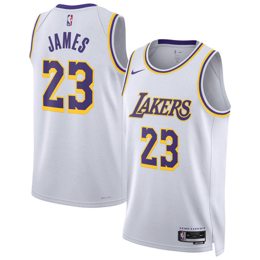 Los Angeles Lakers Nike Association Swingman Jersey - Lebron James - Unisex