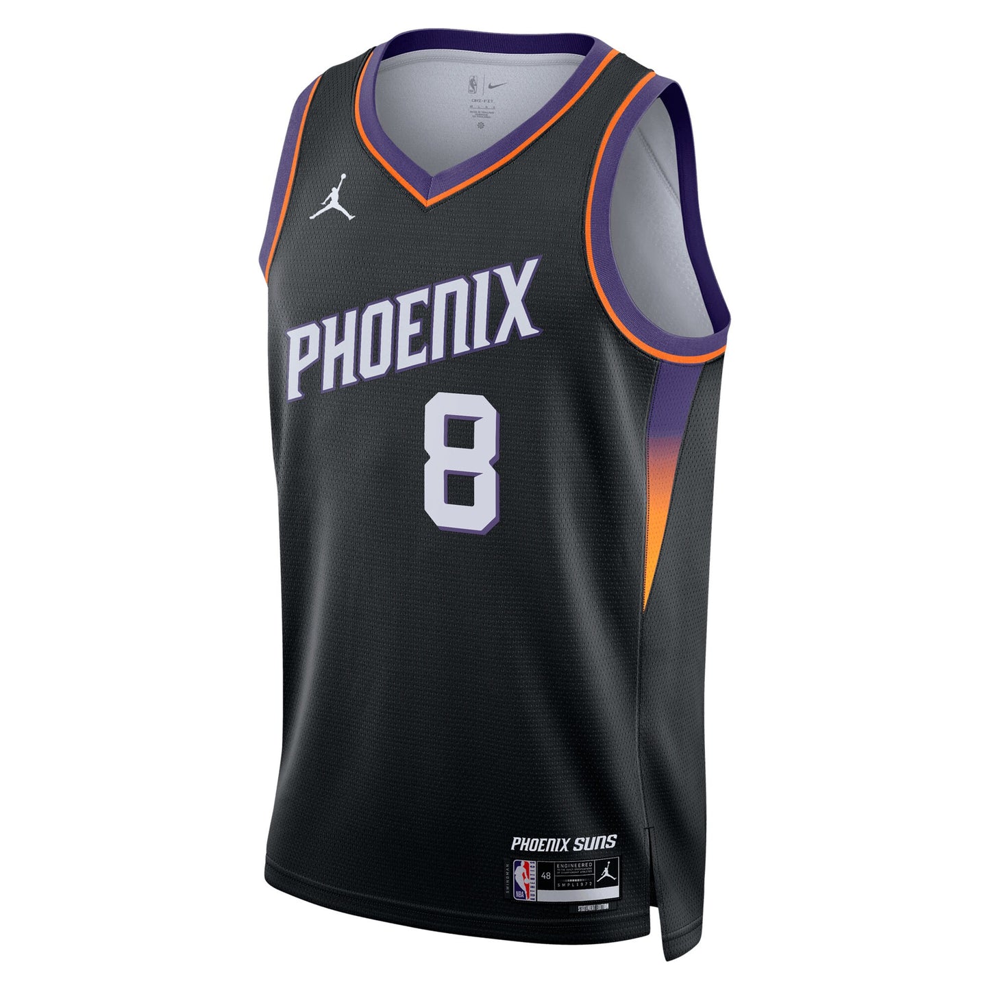 Phoenix Suns Jordan Brand Statement Edition Jersey - Black - Luke Kennard - Unisex