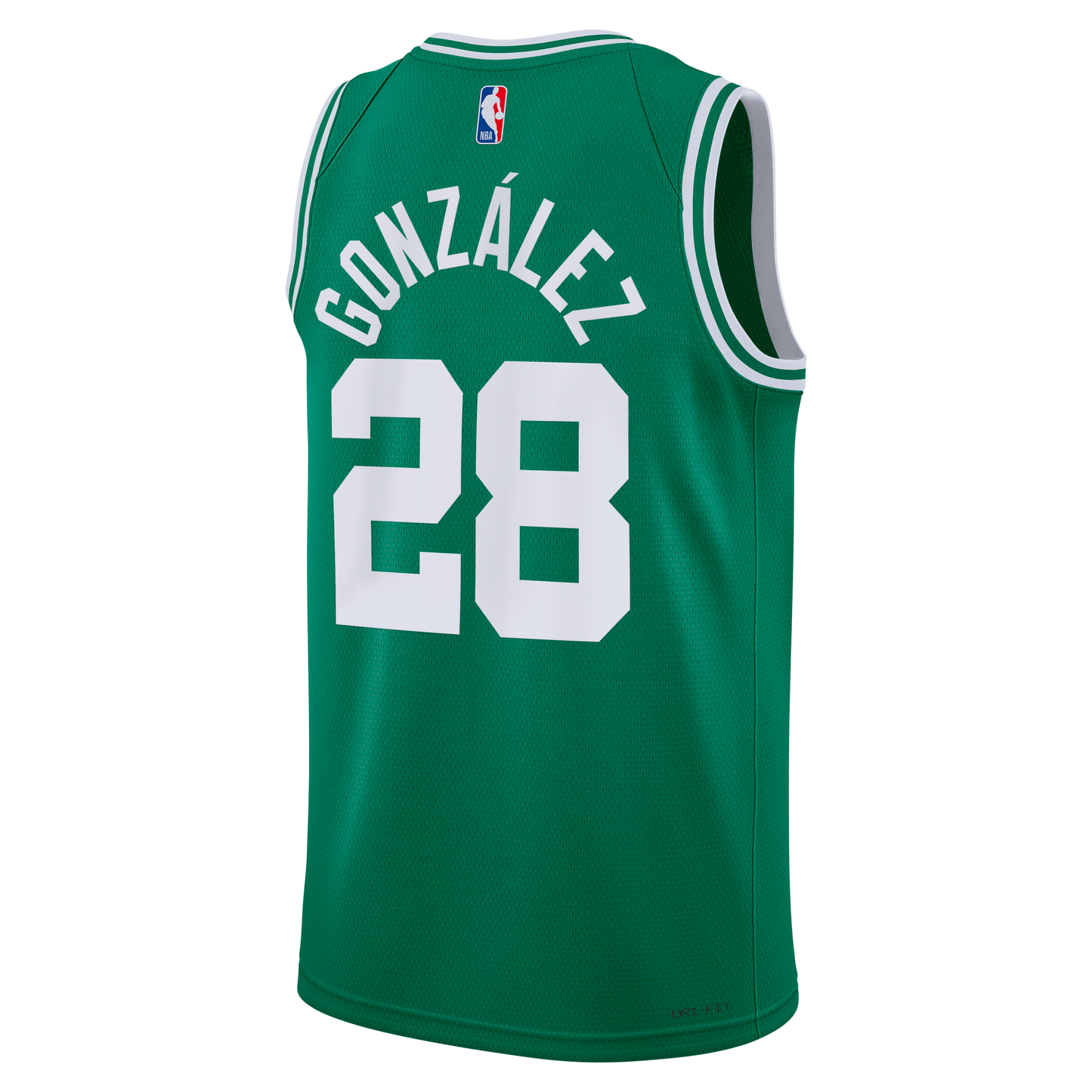 Boston Celtics Nike Icon Edition Swingman Jersey - Kelly Green - Hugo González - Unisex
