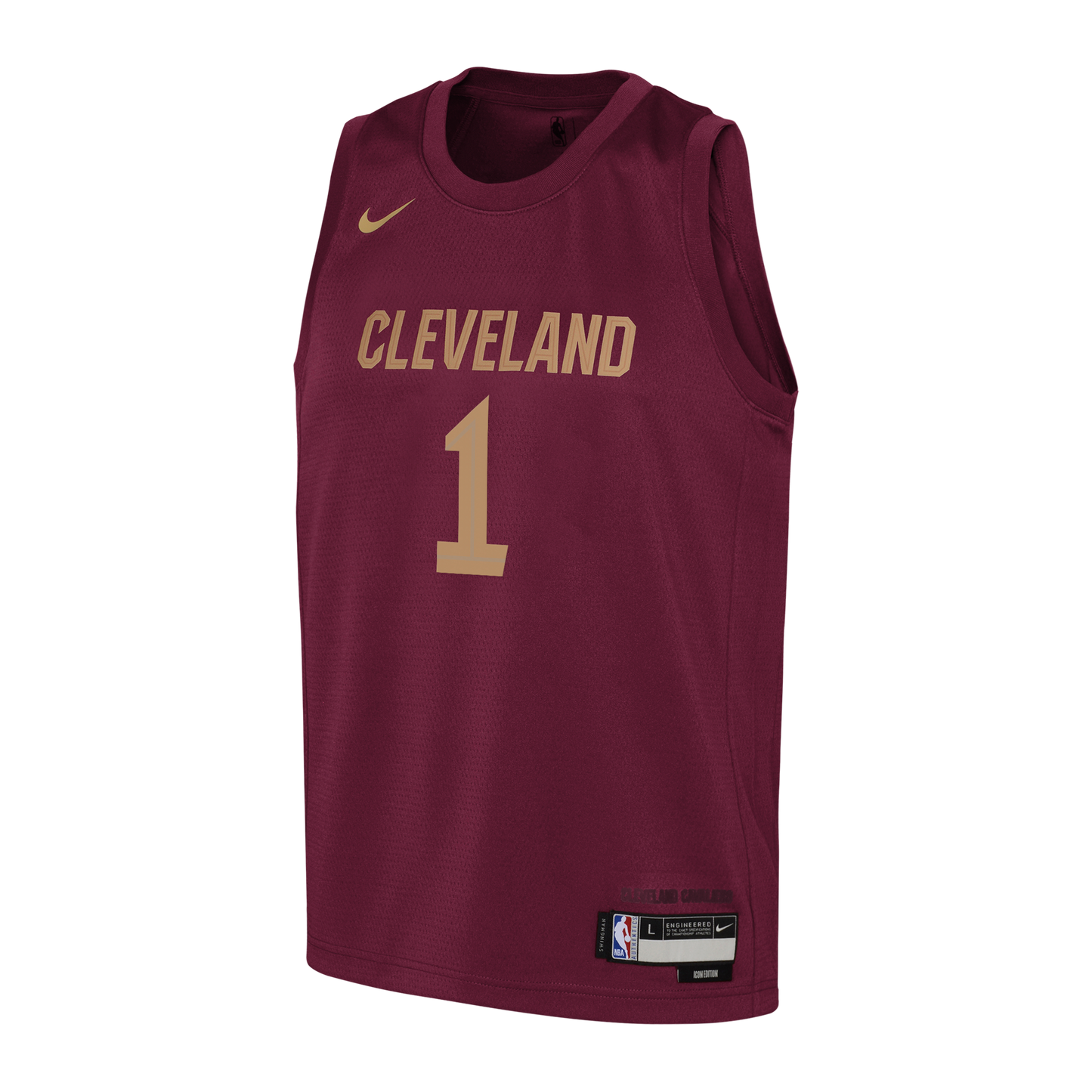 Cleveland Cavaliers Nike Icon Edition Swingman Jersey - Wine - James Harden - Youth