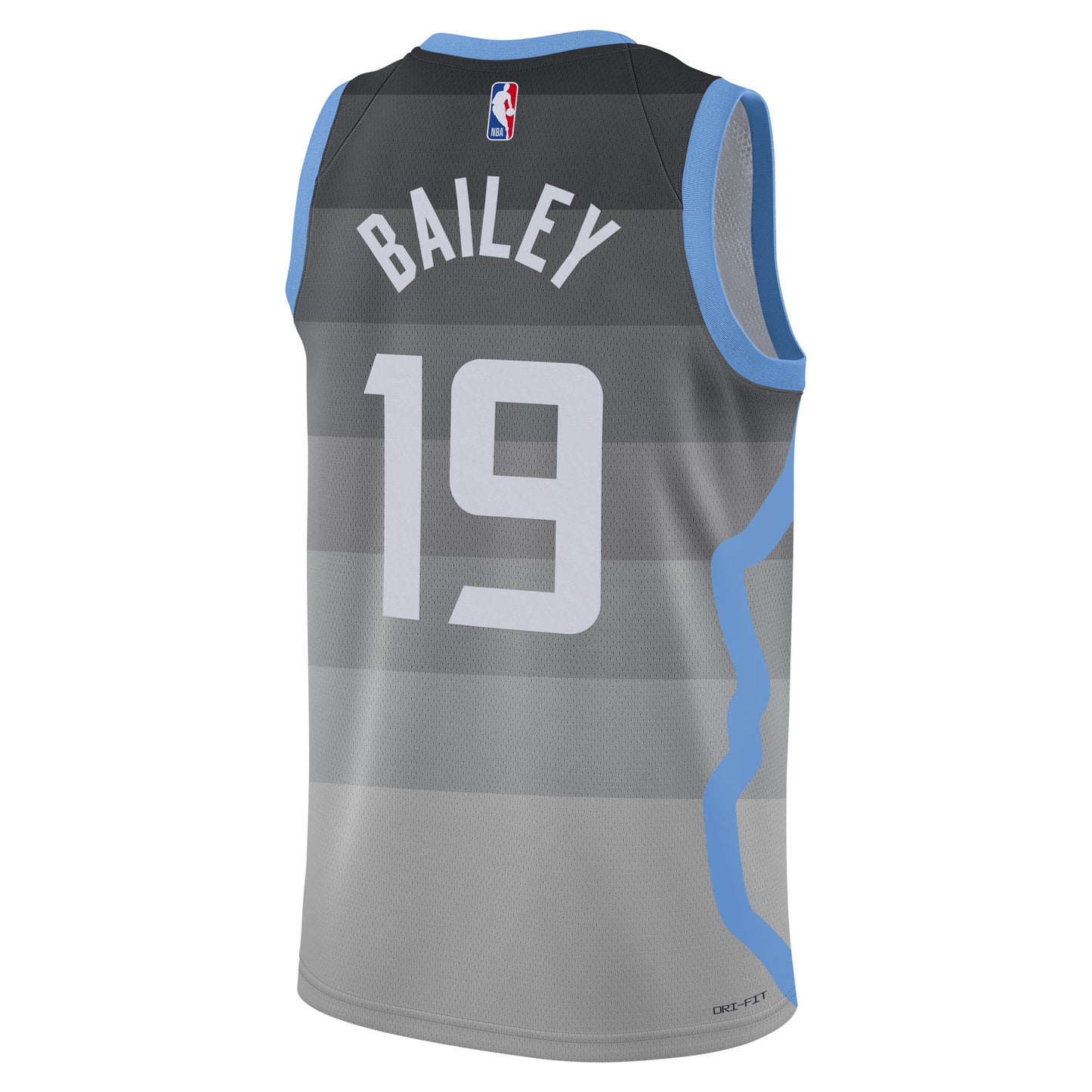Utah Jazz Nike 2025/26 City Edition Swingman Jersey - Gray - Ace Bailey - Unisex