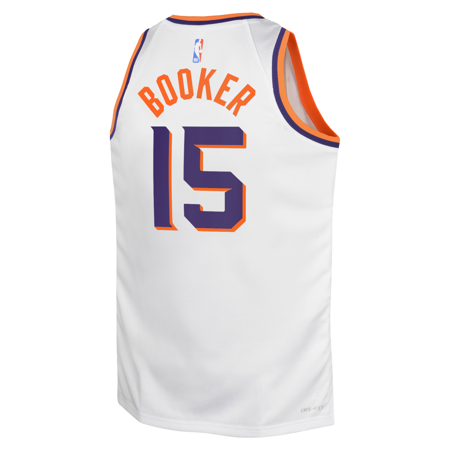 Phoenix Suns Nike Association Edition Swingman Jersey - White - Devin Booker - Youth