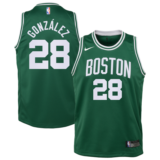Boston Celtics Nike Icon Edition Swingman Jersey - Kelly Green - Hugo González - Youth