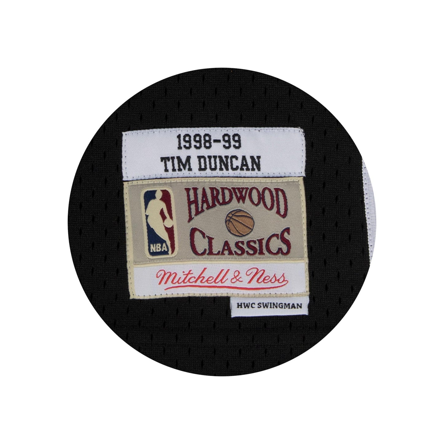 San Antonio Spurs Mitchell & Ness Swingman Jersey Road Tim Duncan 1998-99