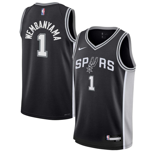 San Antonio Spurs Nike Icon Swingman Jersey - Victor Wembanyama - Youth