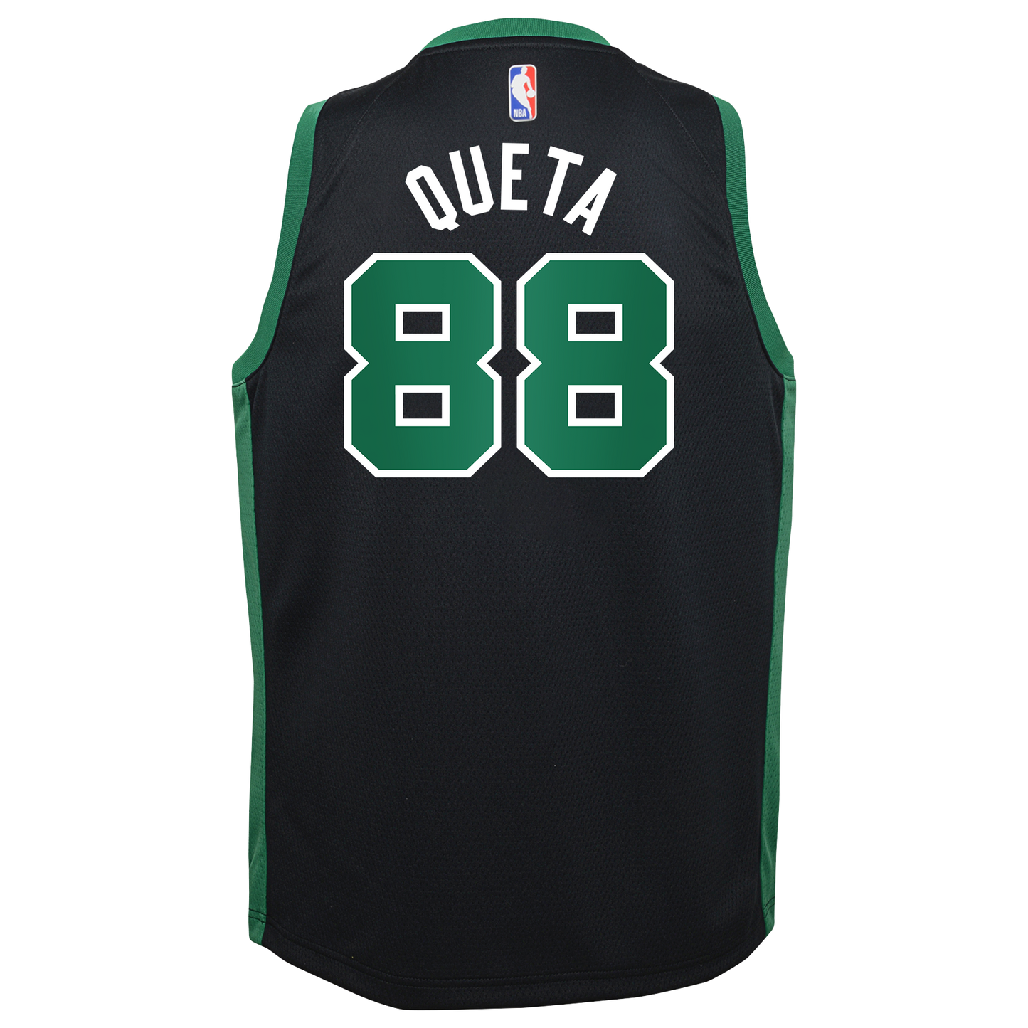 Boston Celtics Jordan Brand Statement Edition Swingman Jersey - Black - Neemias Queta - Youth