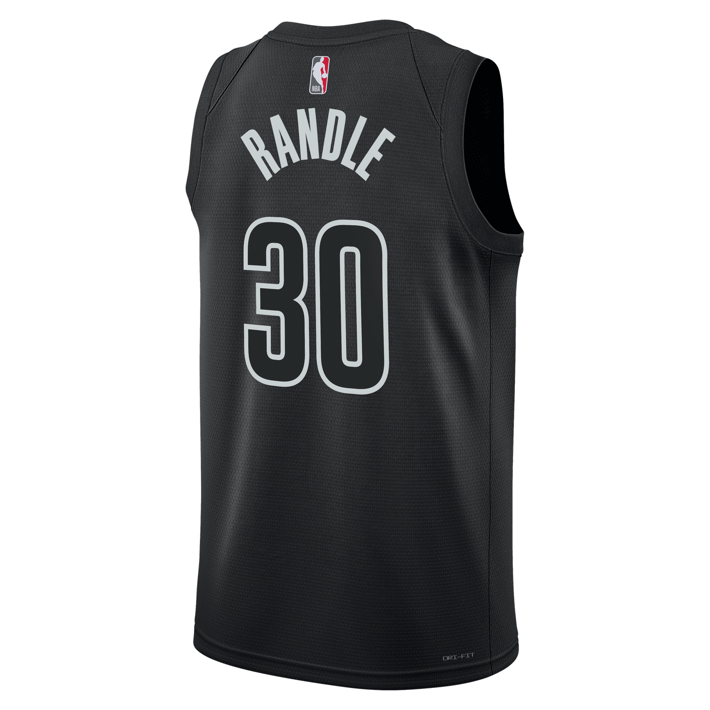 Brooklyn Nets Jordan Brand Statement Edition Swingman Jersey - Black - Julius Randle - Unisex