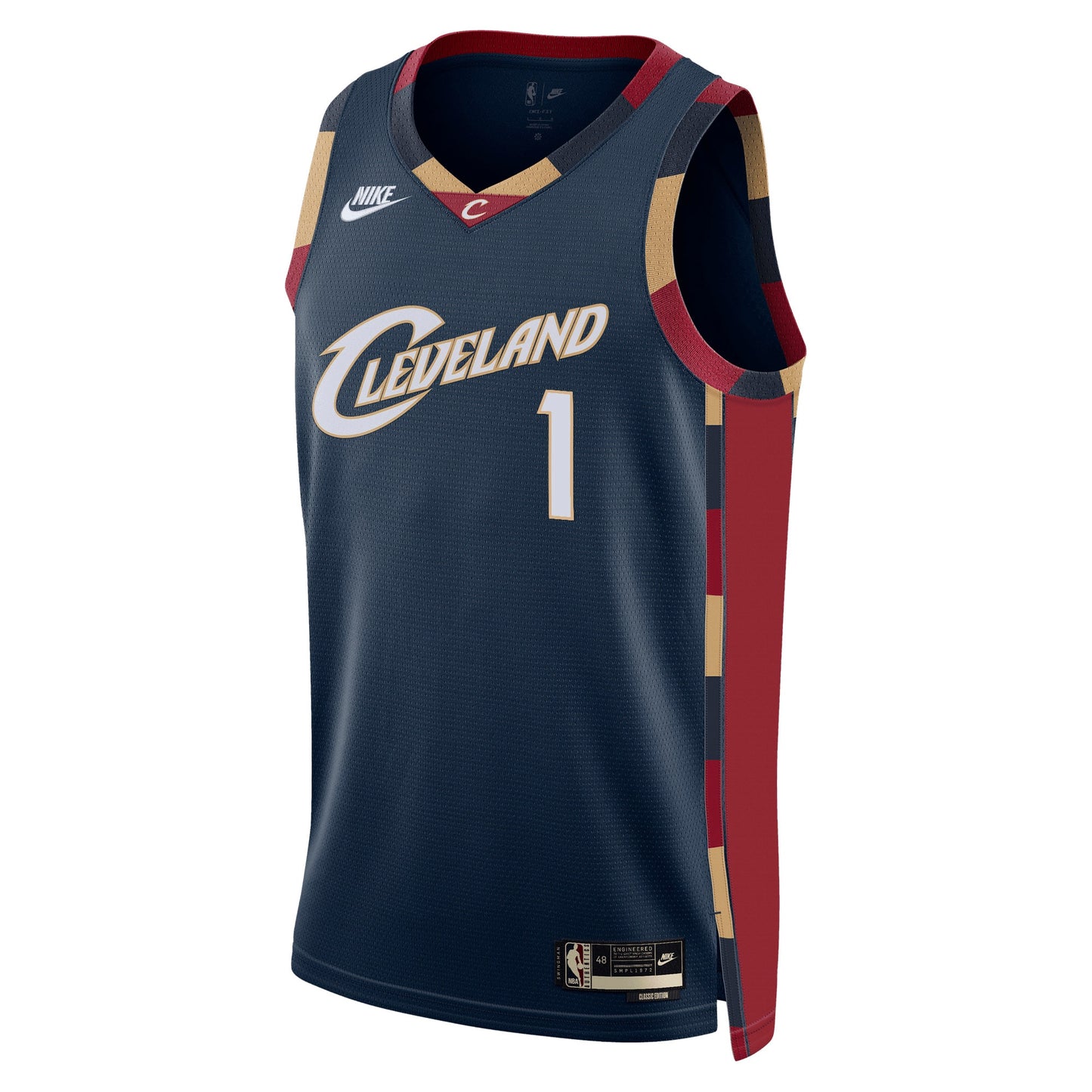 Cleveland Cavaliers Nike Classic Edition Jersey - Navy - Max Strus - Unisex