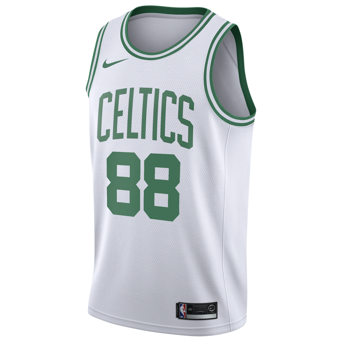 Boston Celtics Nike Association Edition Swingman Jersey - White - Neemias Queta - Youth