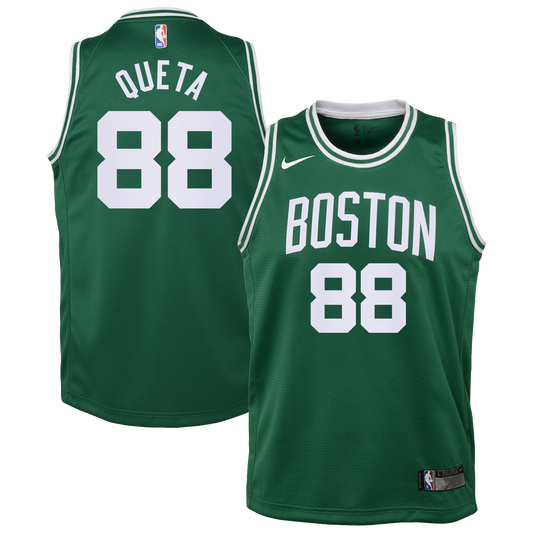 Boston Celtics Nike Icon Edition Swingman Jersey - Kelly Green - Neemias Queta - Youth