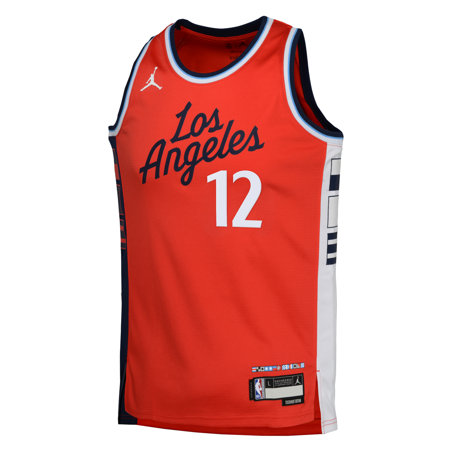 LA Clippers Jordan Brand Statement Edition Swingman Jersey - Red - Nick Martinelli - Youth