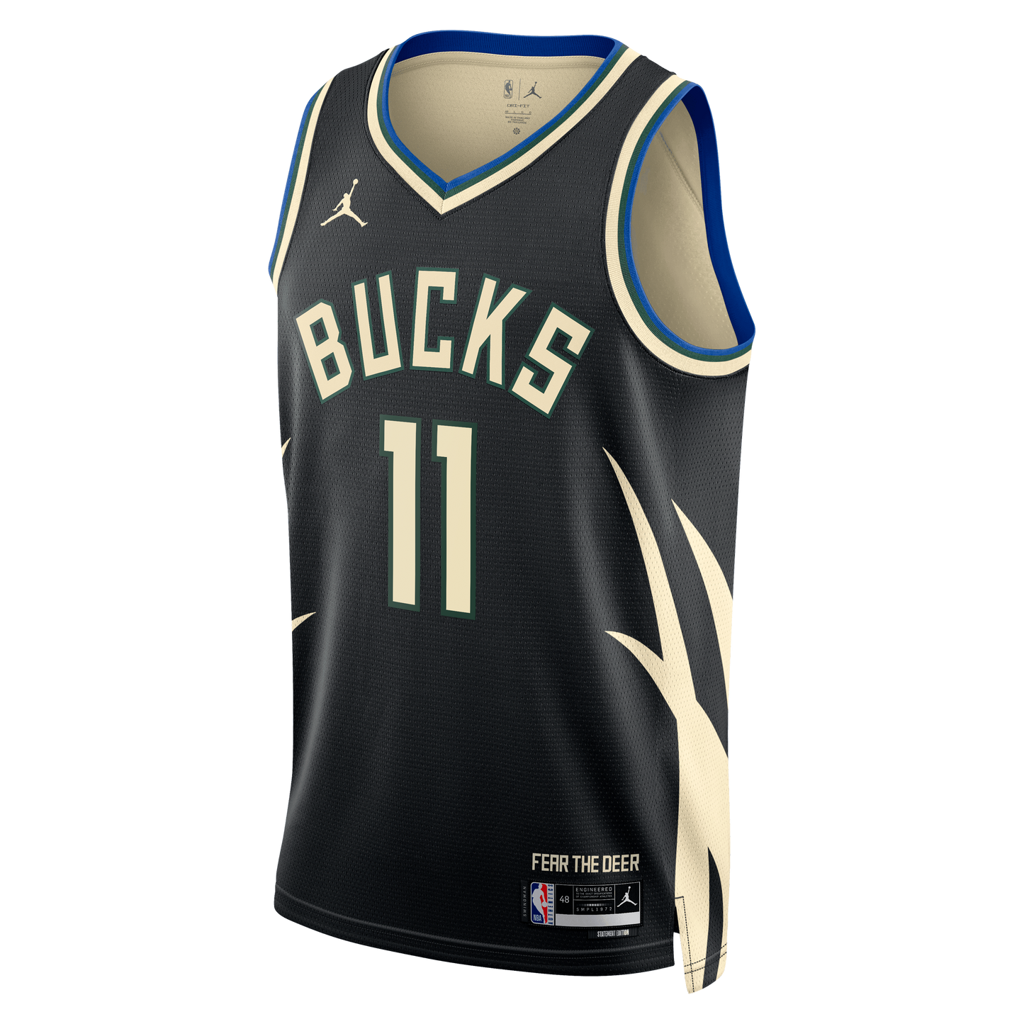 Milwaukee Bucks Jordan Brand Statement Edition Swingman Jersey - Hunter Green - Tyler Herro - Unisex