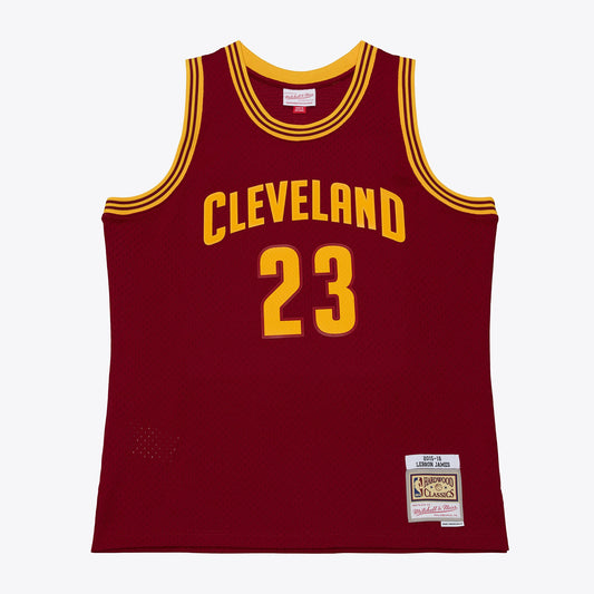 Cleveland Cavaliers Lebron James 2015-16 Mitchell & Ness Jersey