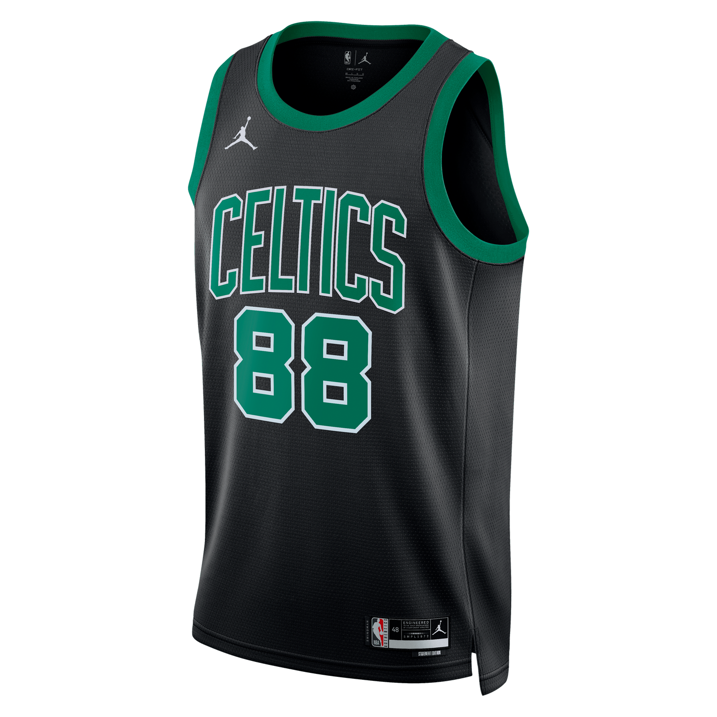 Boston Celtics Jordan Brand Statement Edition Swingman Jersey - Black - Neemias Queta - Unisex