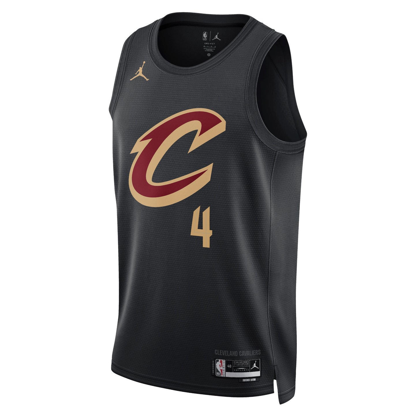 Cleveland Cavaliers Jordan Statement Edition Swingman Jersey - Black - Evan Mobley - Unisex