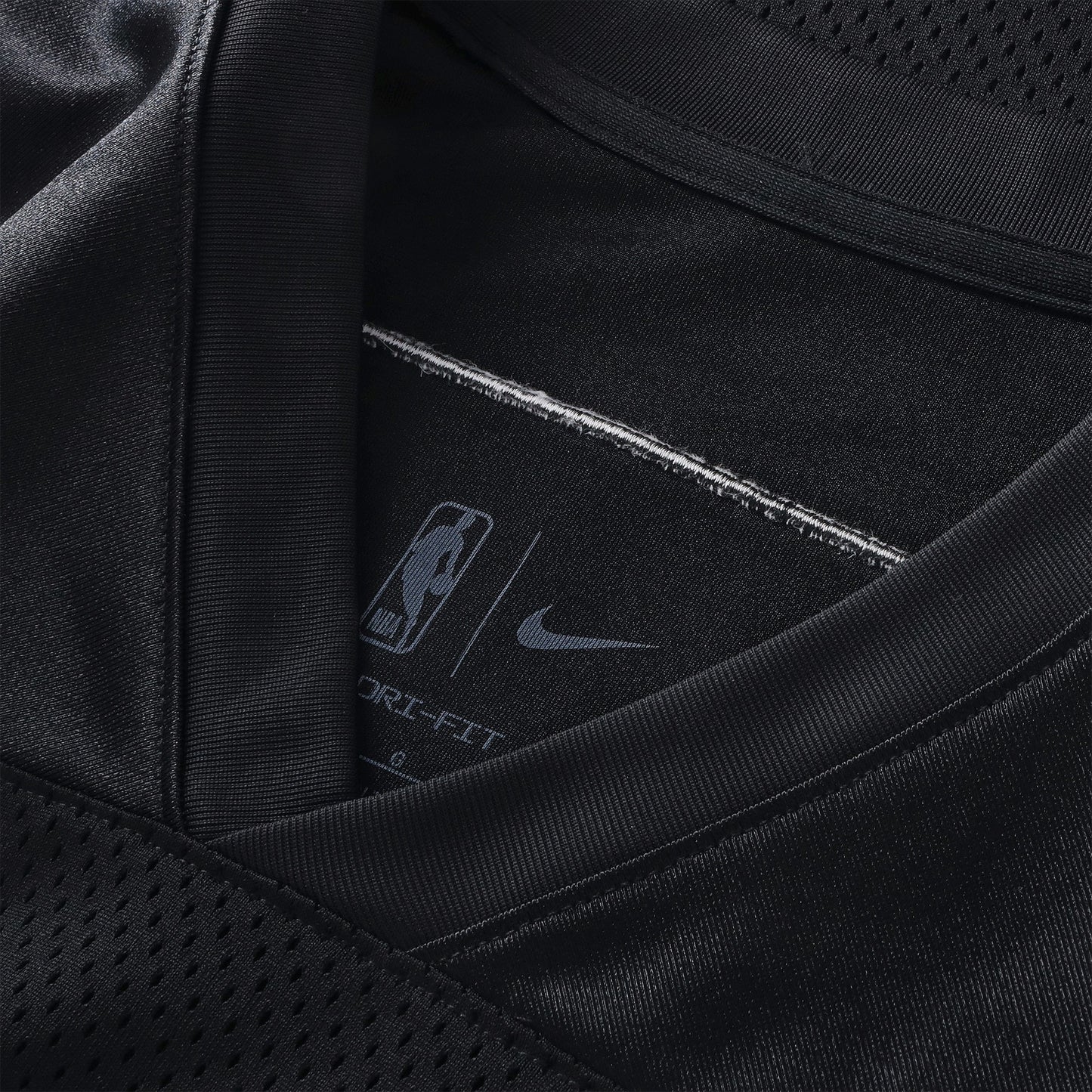 Los Angeles Lakers Nike Courtside Football Jersey - Black - Mens