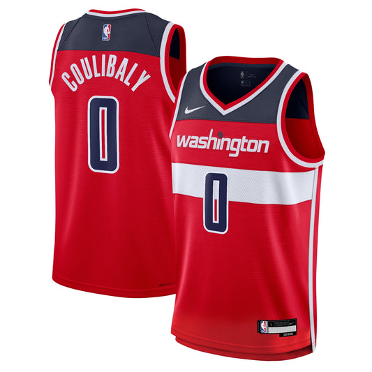 Washington Wizards Nike Icon Swingman Jersey - Red - Bilal Coulibaly - Youth