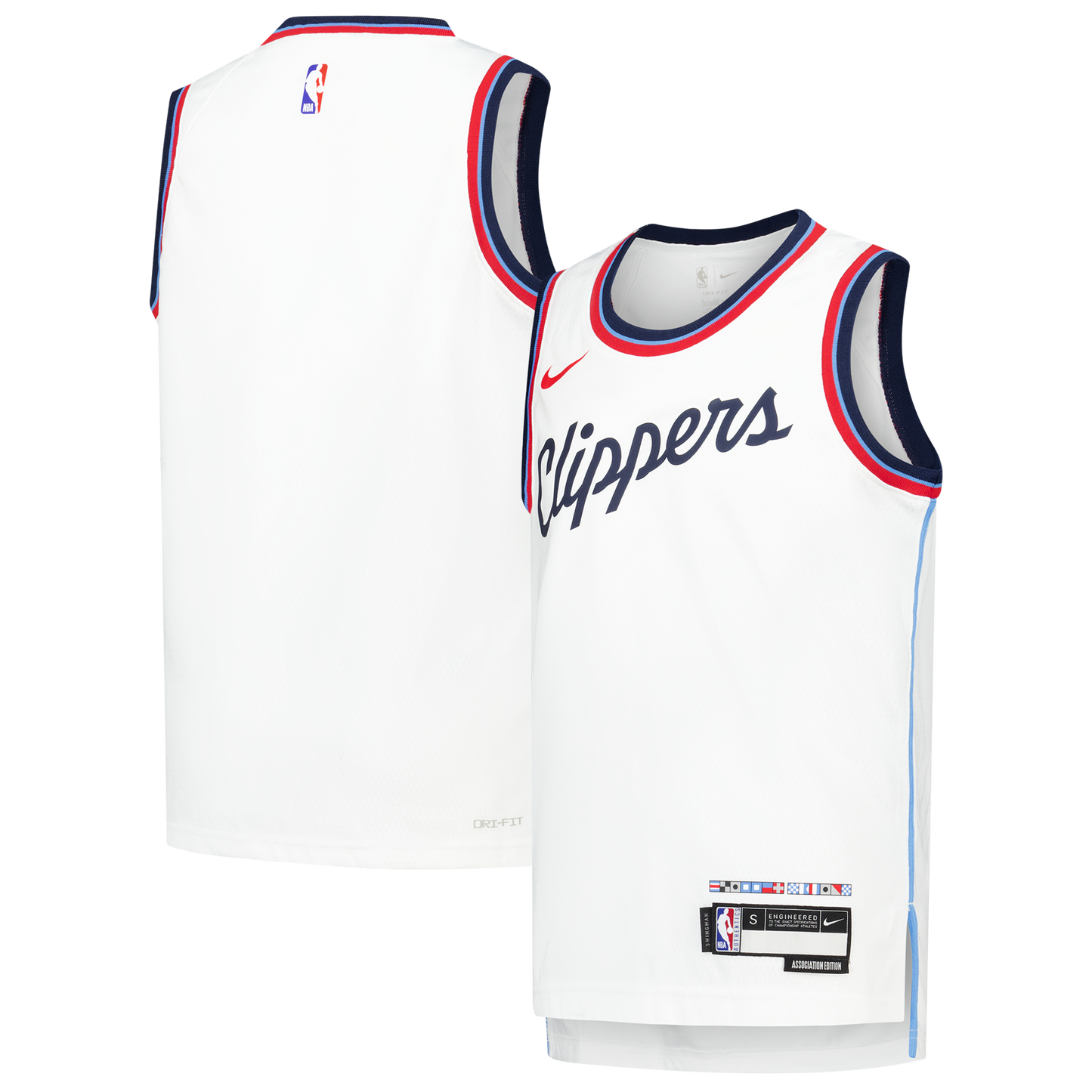 Los Angeles Clippers Nike Association Wordmark Replica Jersey - Youth