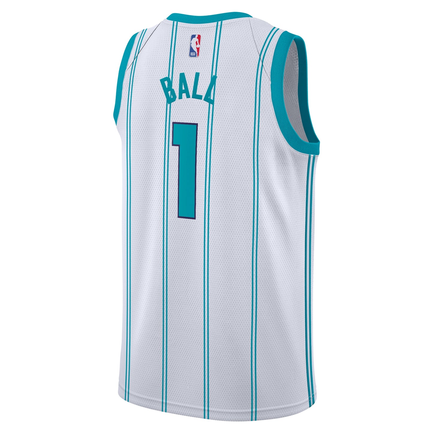 Charlotte Hornets Jordan Brand Association Edition Swingman Jersey - White - LaMelo Ball - Youth
