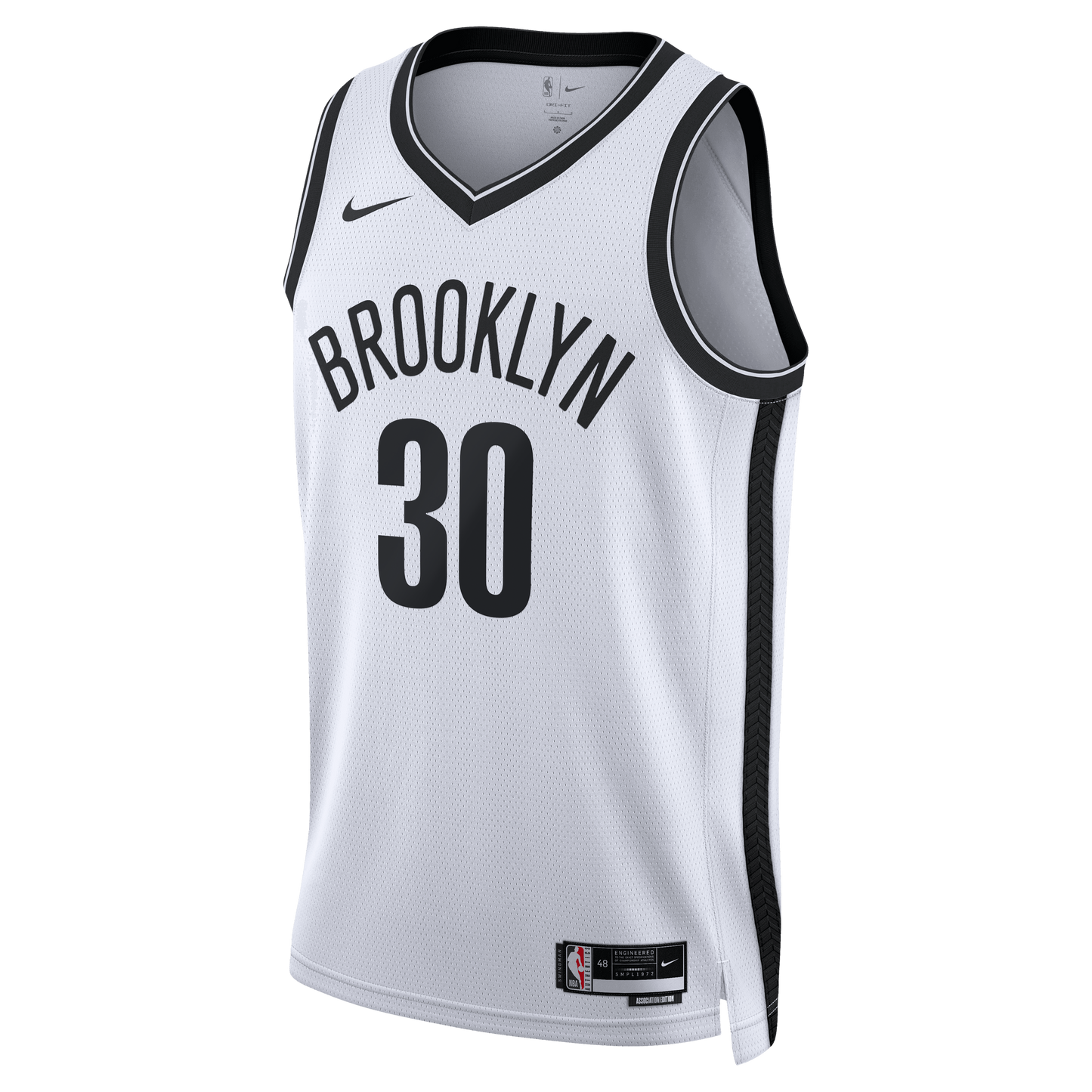 Brooklyn Nets Nike Association Edition Swingman Jersey - White - Julius Randle - Unisex