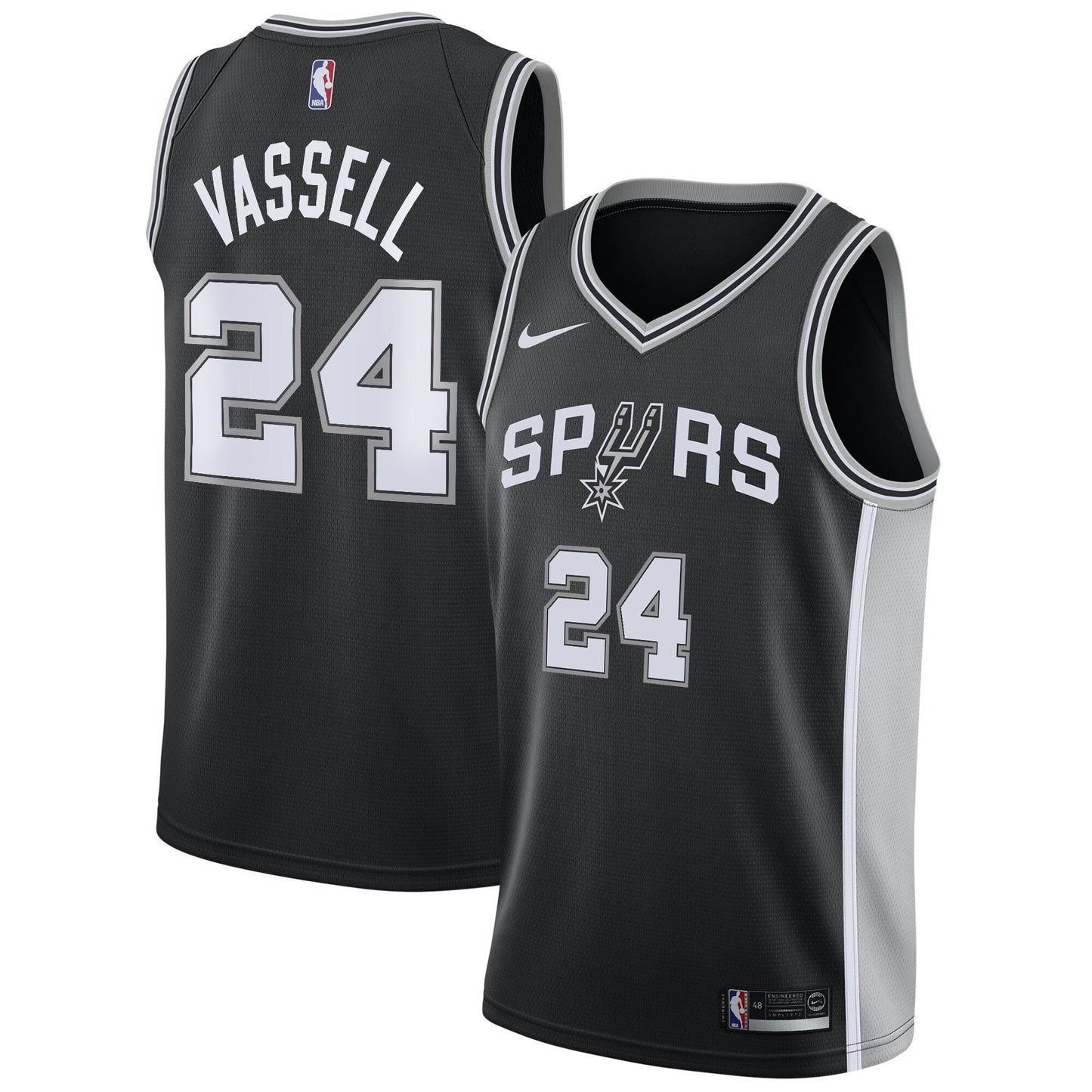 San Antonio Spurs Nike Icon Jersey - Devin Vassell - Unisex