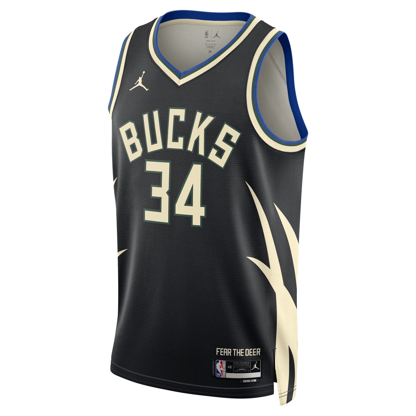 Milwaukee Bucks NBA Statement Swingman Jersey - Giannis Antetokounmpo