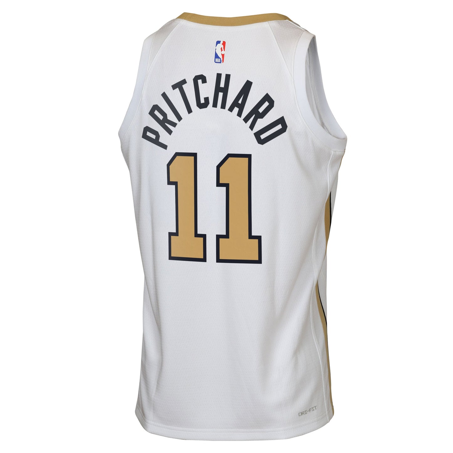 Boston Celtics Nike 2025/26 City Edition Swingman Jersey - White - Payton Pritchard - Youth