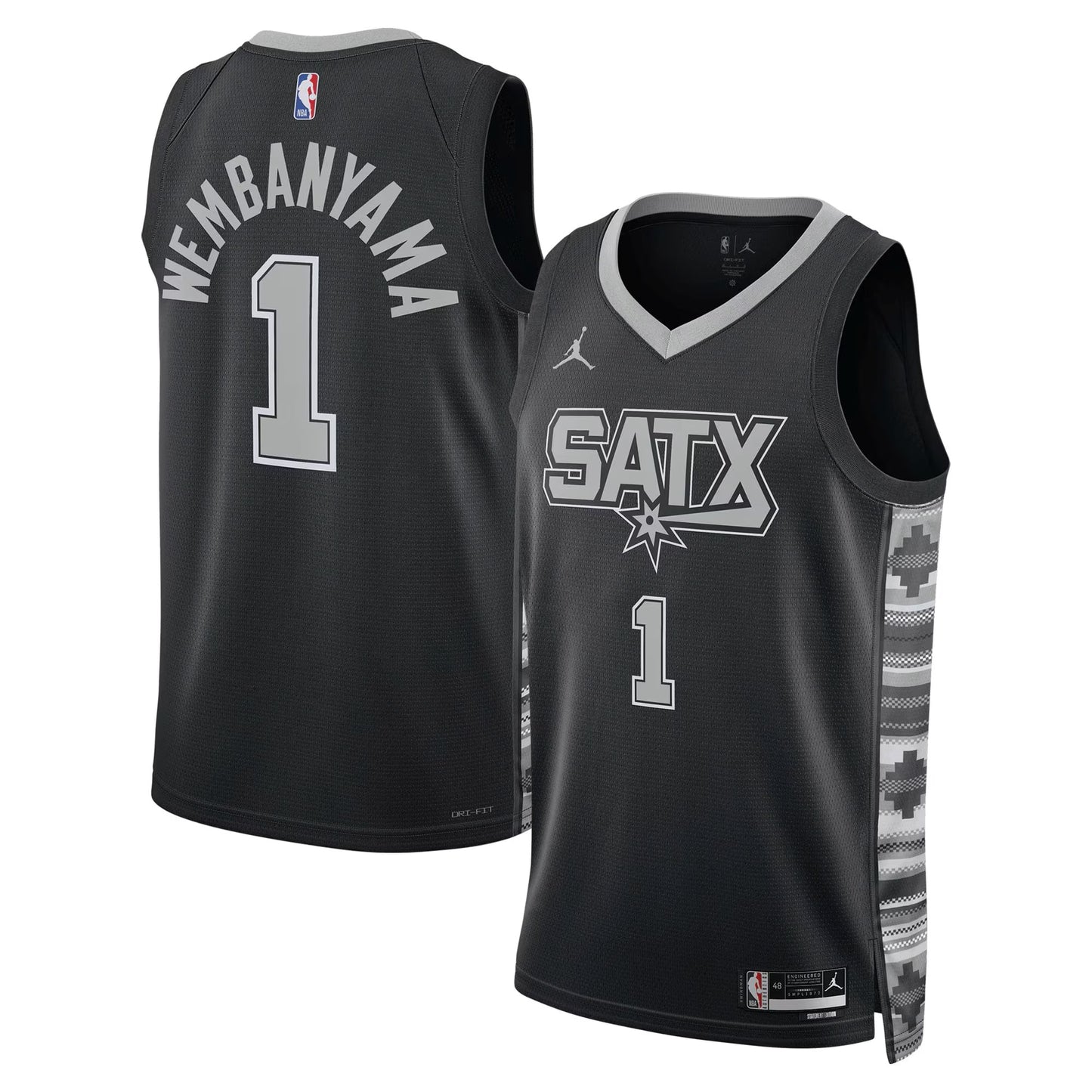 San Antonio Spurs Jordan Brand Statement Edition Swingman Jersey  - Victor Wembanyama - Unisex