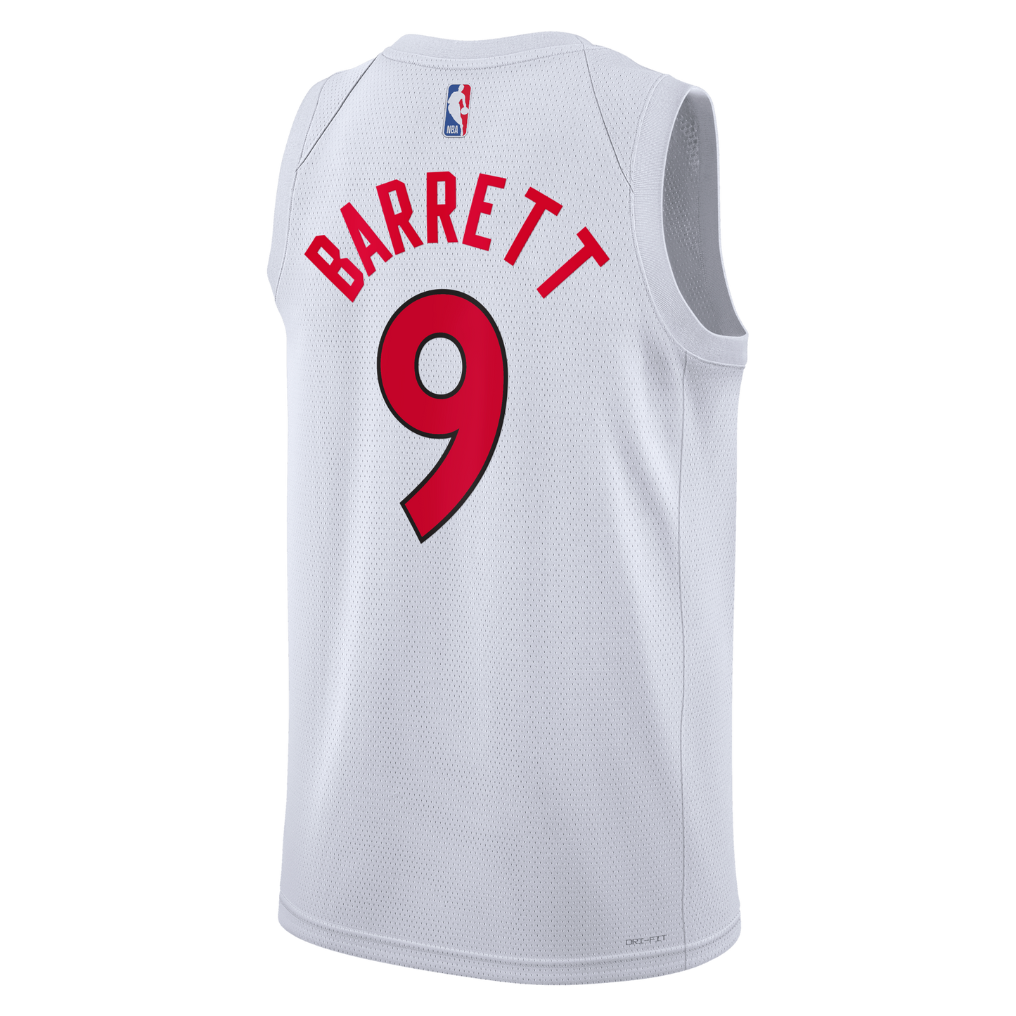 Toronto Raptors Nike Association Edition Swingman Jersey - White - RJ Barrett - Unisex