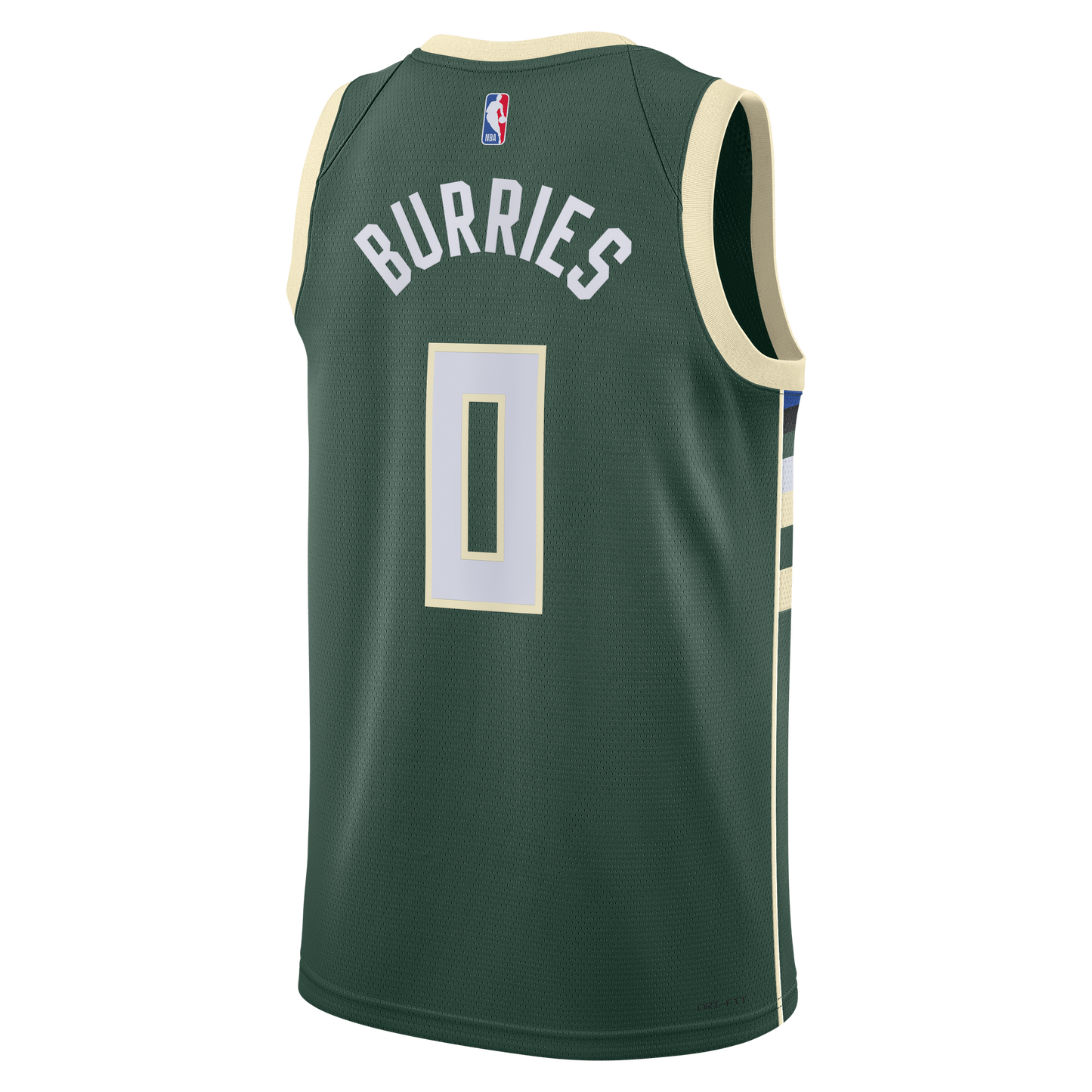 Milwaukee Bucks Nike Icon Swingman Jersey - Green - Brayden Burries - Unisex