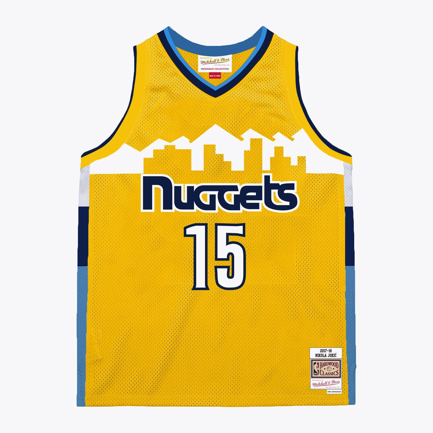 Denver Nuggets Mitchell & Ness Swingman Jersey 2017 Nikola Jokic
