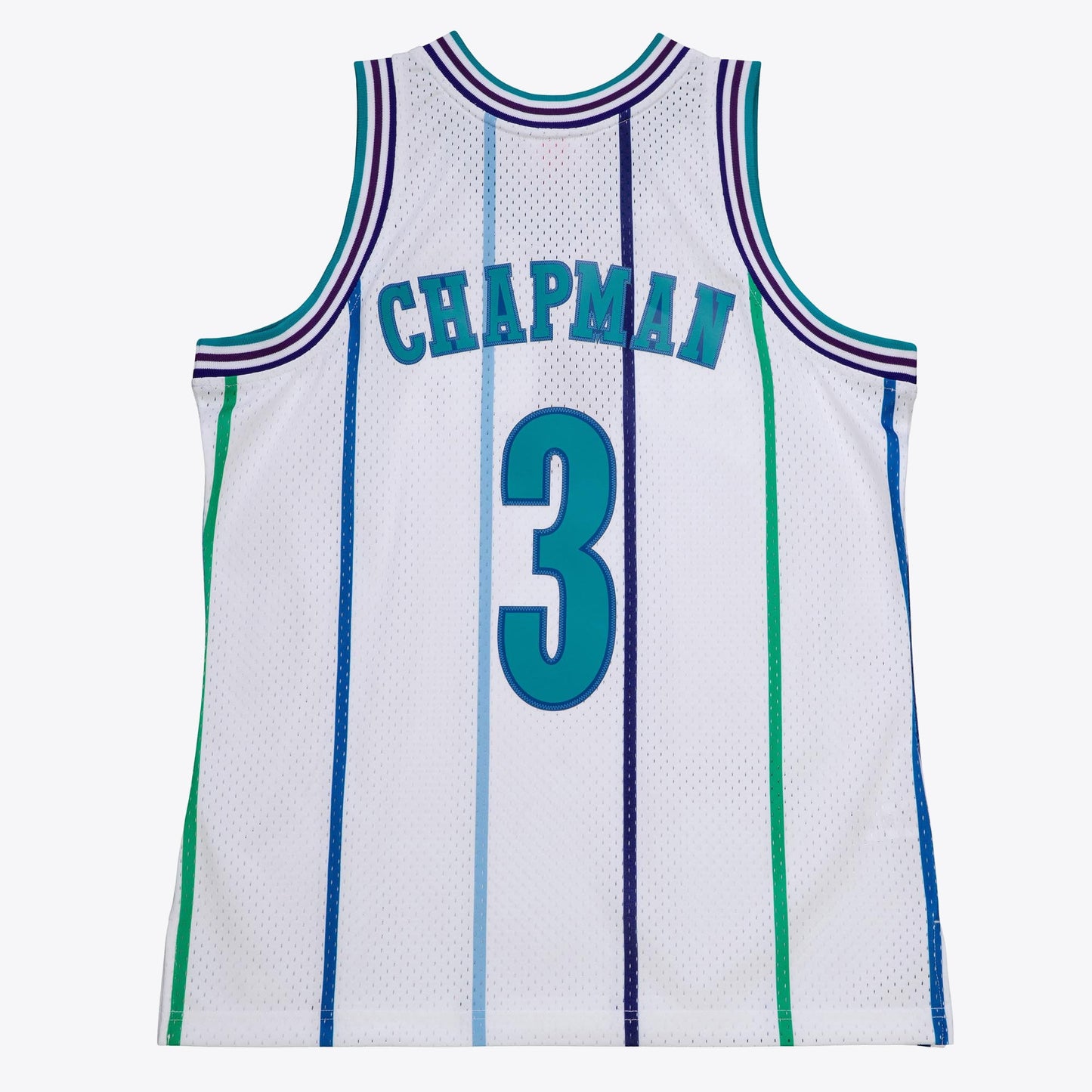 Charlotte Hornets Mitchell & Ness Rex Chapman 1988 Authentic Jersey - White