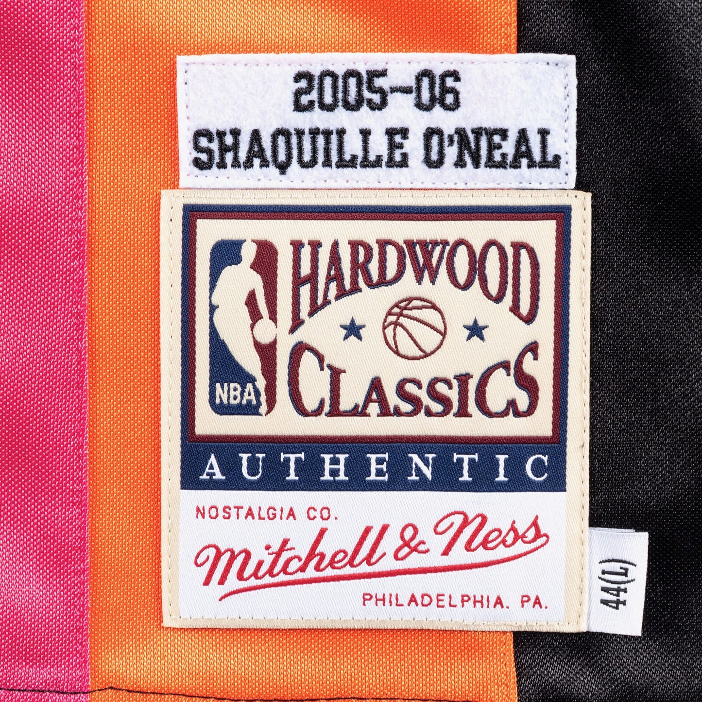 Miami Heat Mitchell & Ness Authentic Jersey Alternate Shaquille O'Neal 2005-06