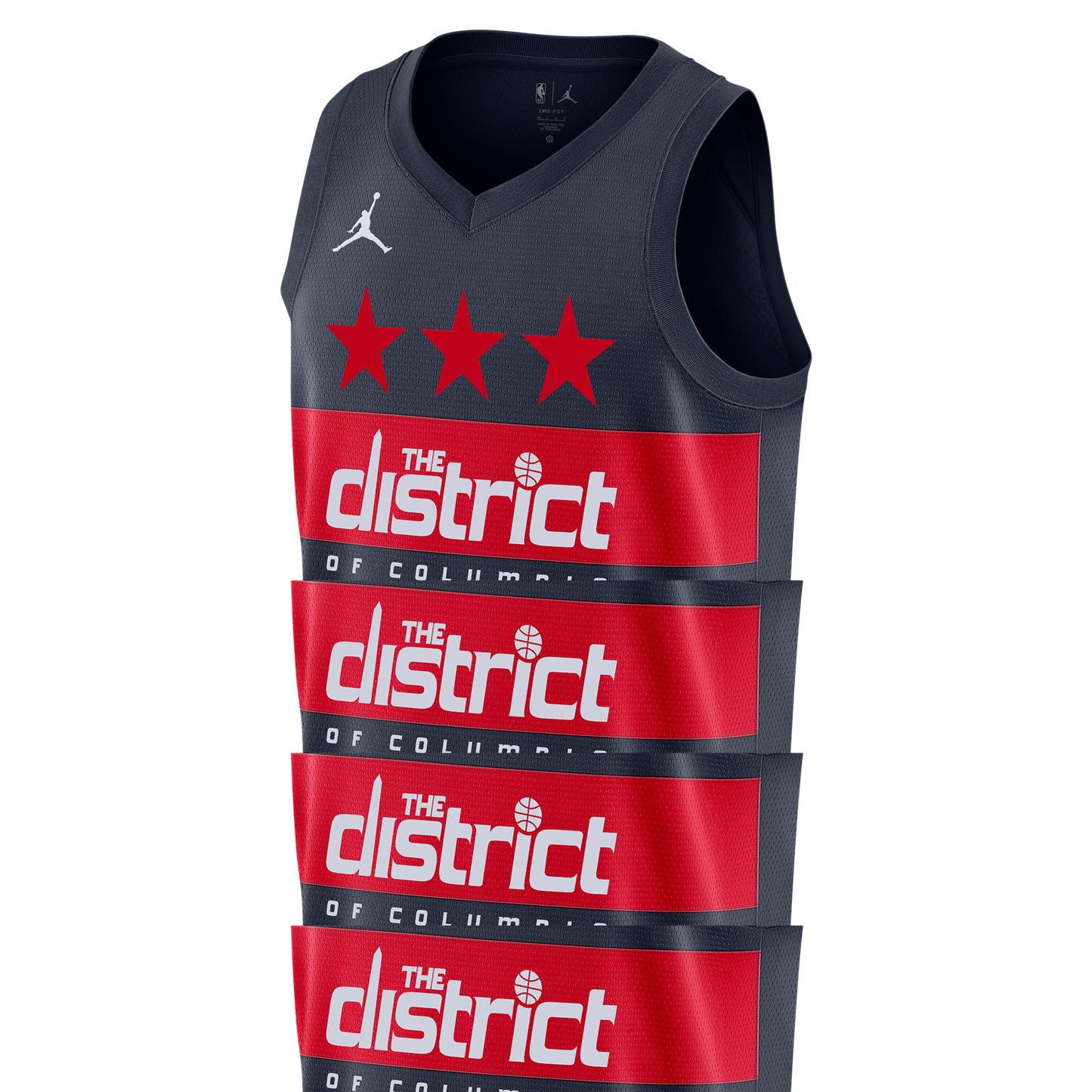 Washington Wizards Jordan Brand Statement Edition Swingman Jersey - Navy - Trae Young - Mens