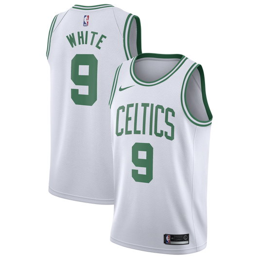 Boston Celtics Nike Association Edition Swingman Jersey - White - Derrick White - Youth