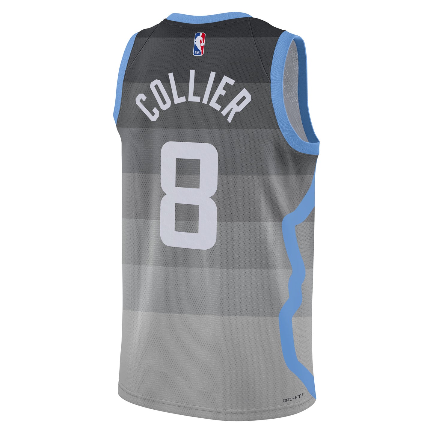 Utah Jazz Nike 2025/26 City Edition Swingman Jersey - Gray - Isaiah Collier - Unisex