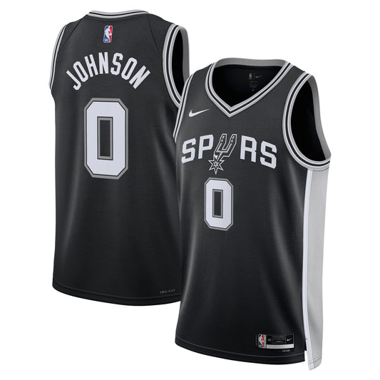 San Antonio Spurs Nike Icon Jersey - Keldon Johnson- Unisex