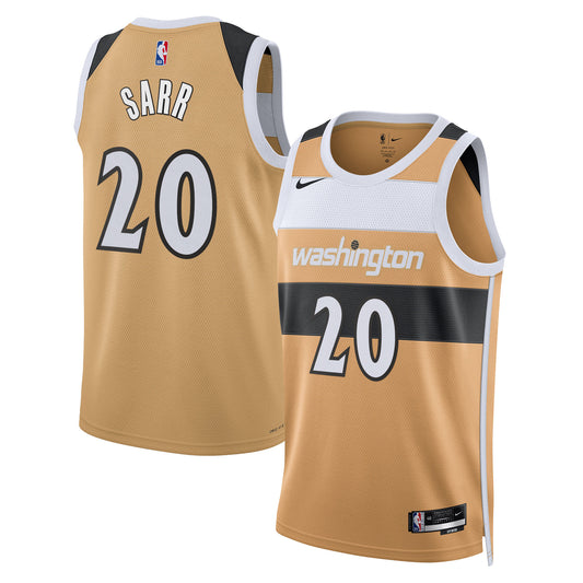 Washington Wizards Nike 2025/26 City Edition Swingman Jersey - Tan - Alex Sarr - Unisex