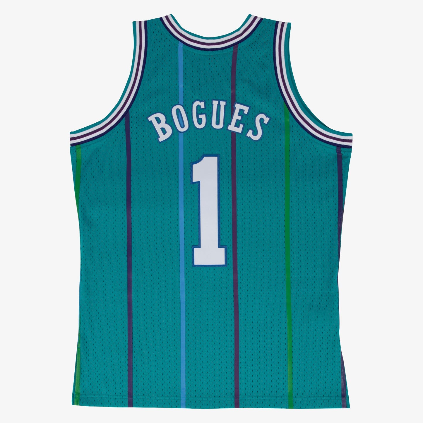 Charlotte Hornets Mitchell & Ness Swingman Road Jersey Muggsy Bogues 1992